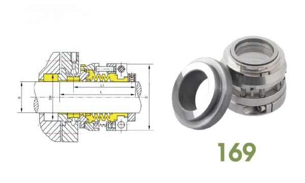 169 Mechanical Seal For Corrosion pump, clean water pump, high-pressure pump