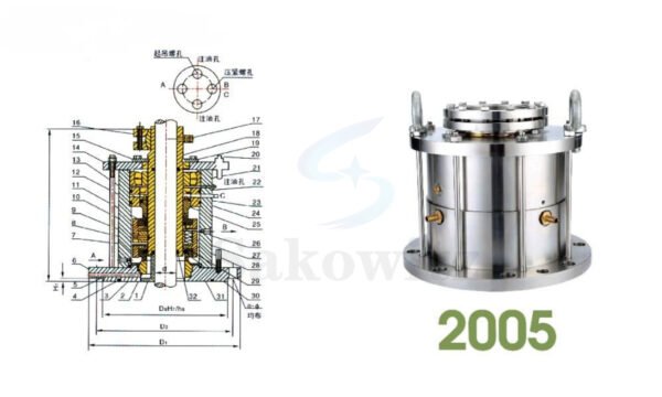 2005 Mechanical Seal – For vertical mixers and tanks