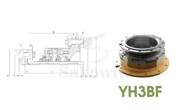 YH3BF – For marine main engine shaft sealing