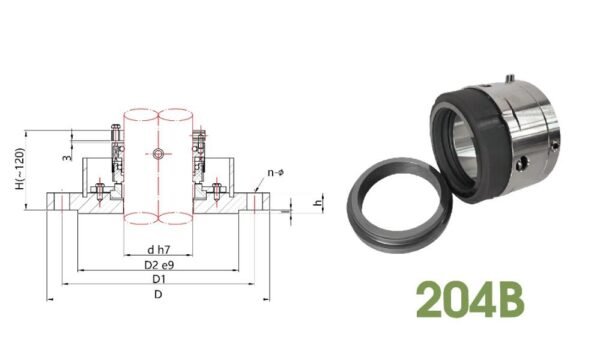 204B Mechanical Seal for Agitation Equipment/Reaction Kettles