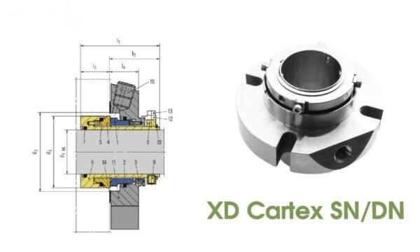 XD Cartex(SN/DN) Mechanical Seal for Paper-making Equipment Vacuum Pumps