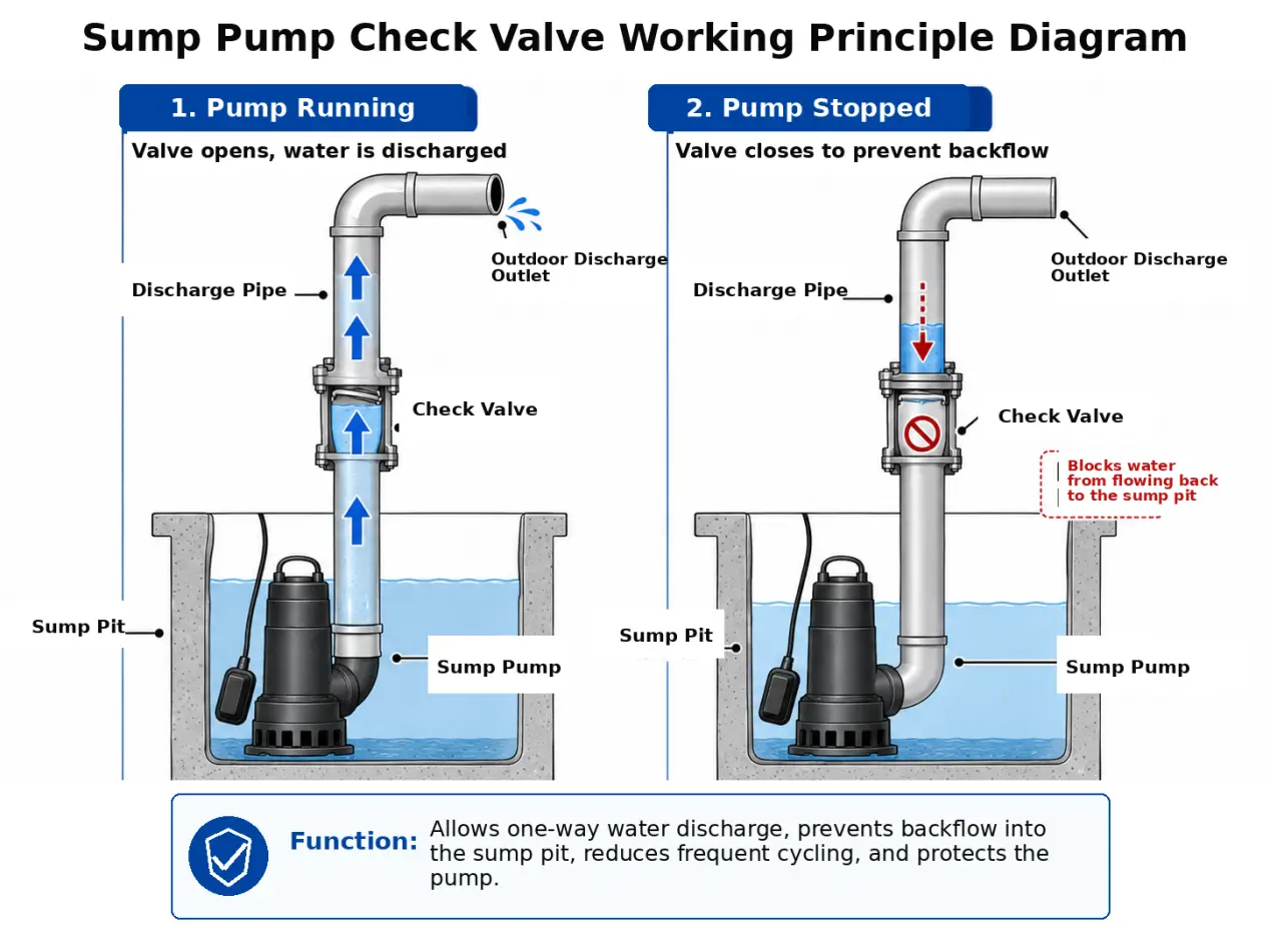 Choose the Right Sump Pump Check Valve (2)