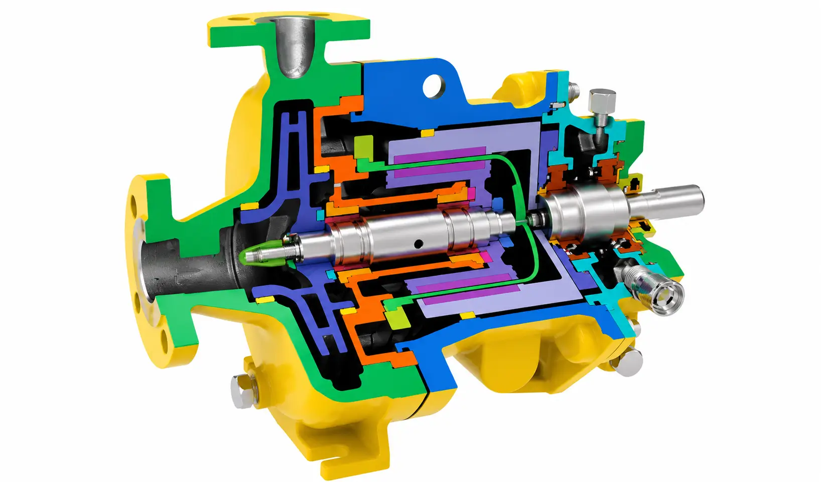 Magnetic Drive Pumps Prevent Seal Leakage