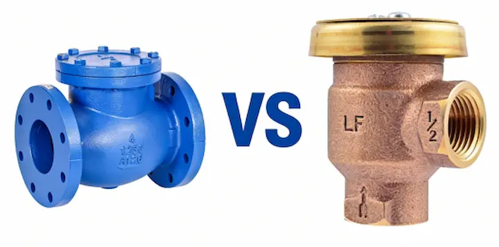 Vacuum Breaker vs Check Valve
