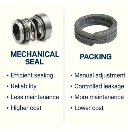 What Are Gland Packing and Mechanical Seals