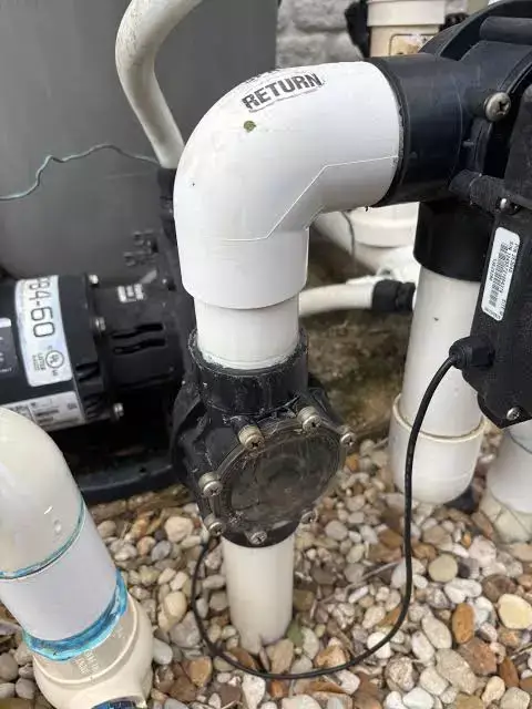 my check valve leaking